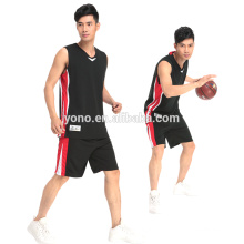 De haute qualité blanc pas cher prix basket-ball maillot / basket-ball uniforme kit